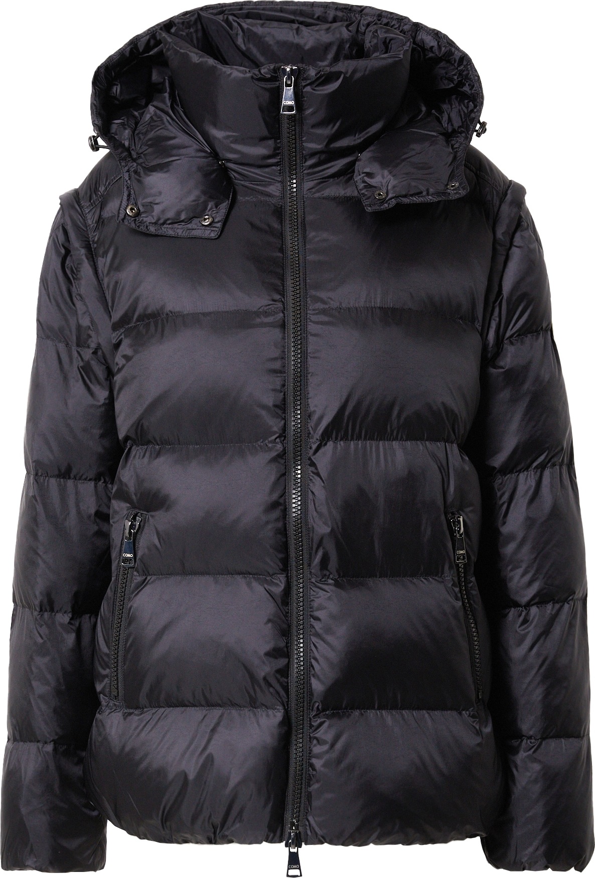 No. 1 Como Přechodná bunda černá / offwhite