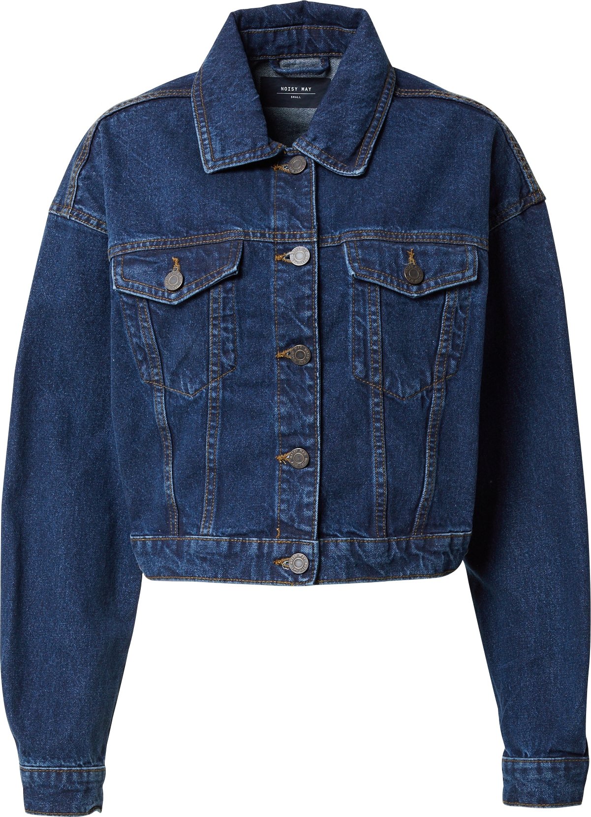 Noisy may Přechodná bunda modrá džínovina