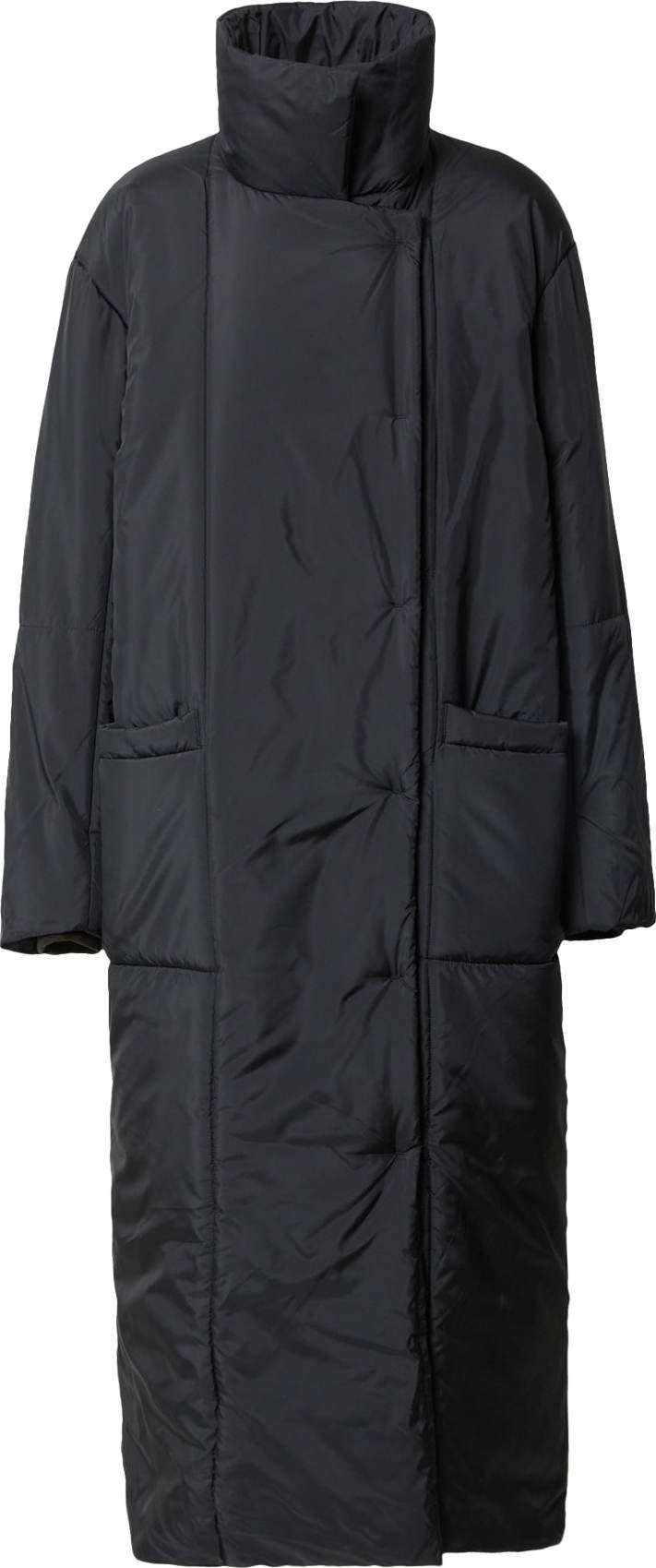 Notes du Nord Přechodný kabát 'Emilia' černá / bílá