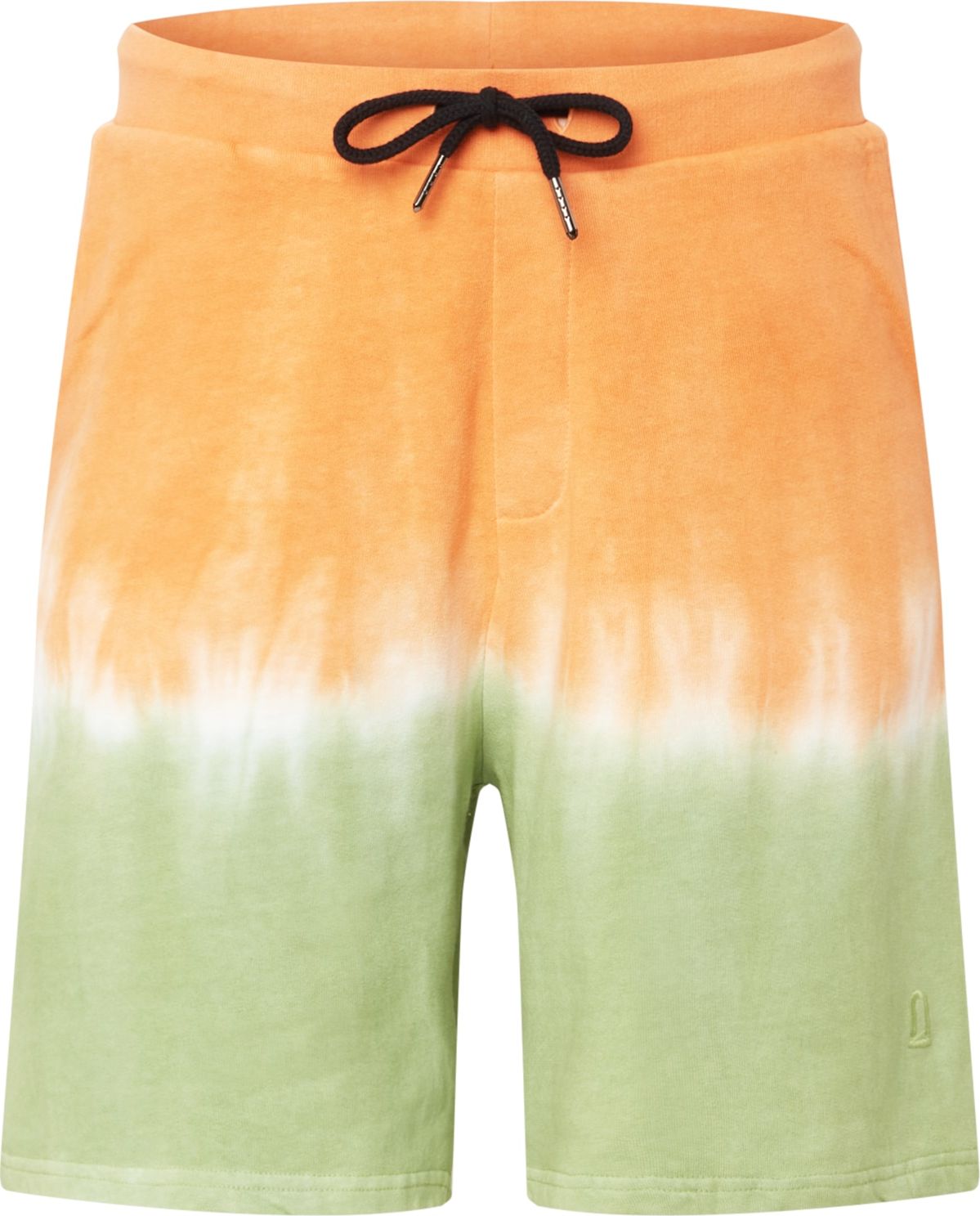 NU-IN Kalhoty světle zelená / oranžová / bílá
