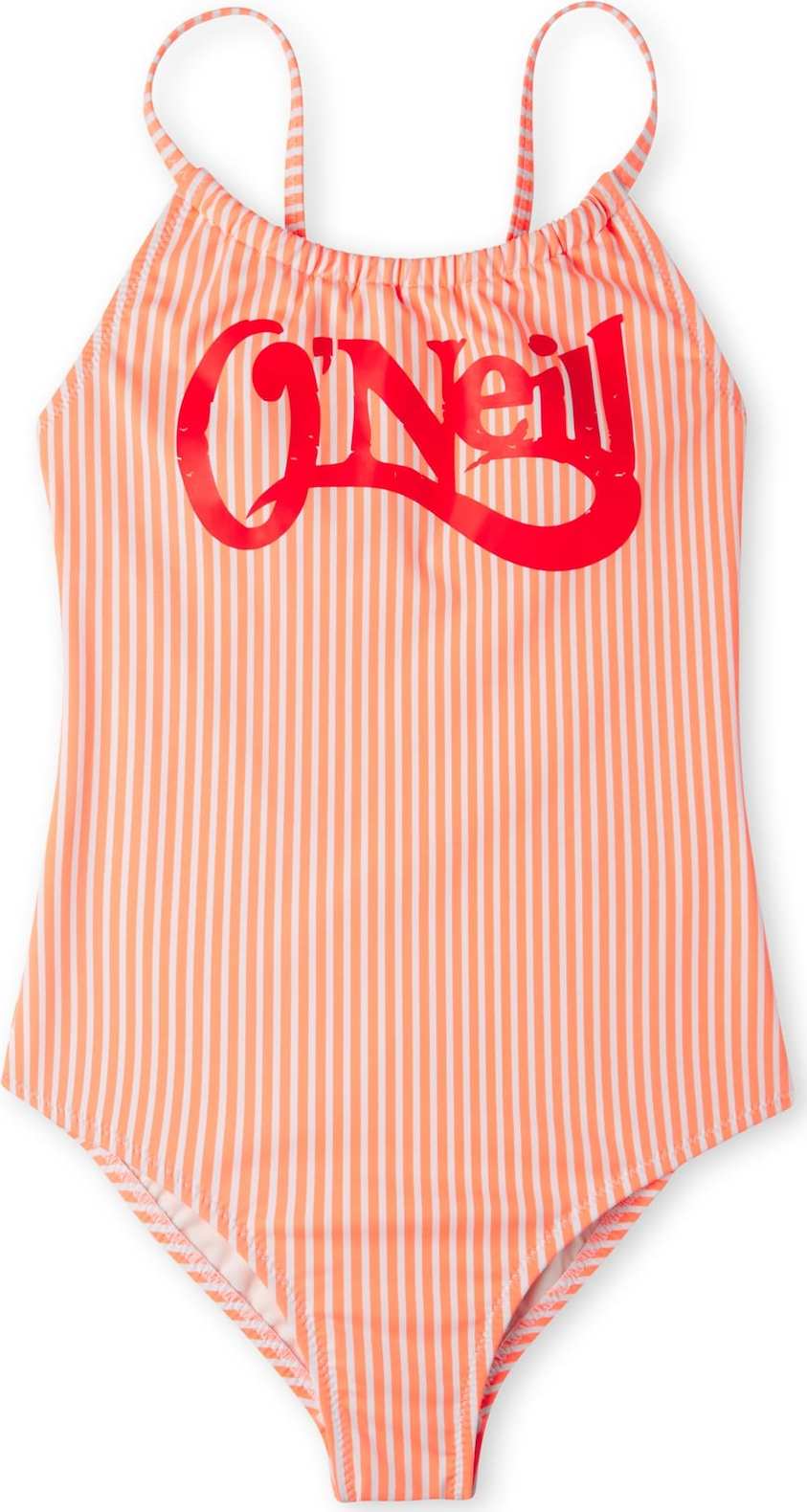 O'NEILL Plavky broskvová / červená / bílá