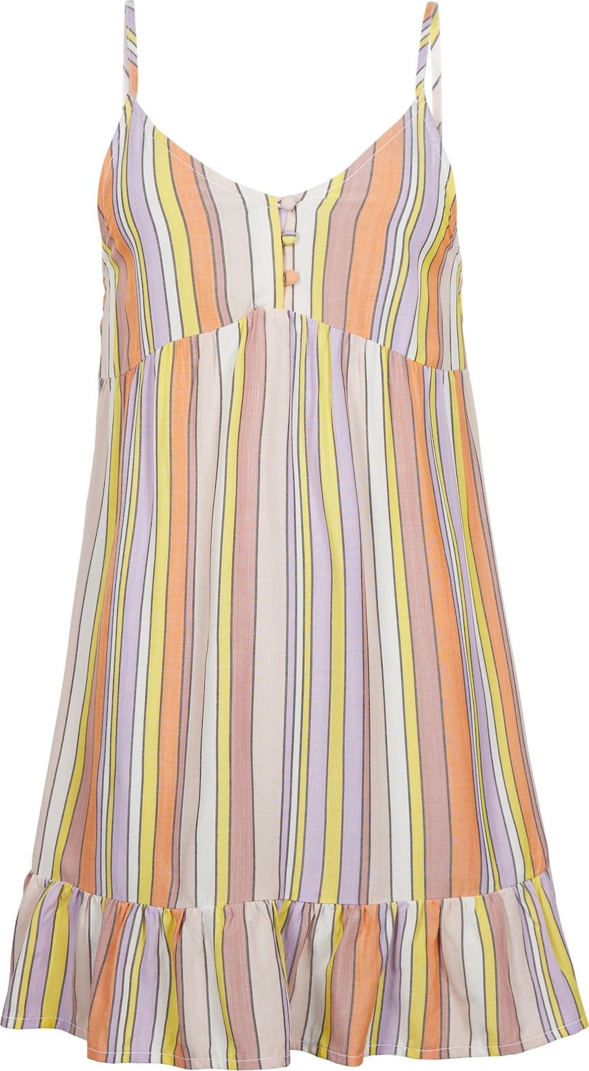 O'NEILL Plážové šaty 'Malu' žlutá / fialová / oranžová / bílá