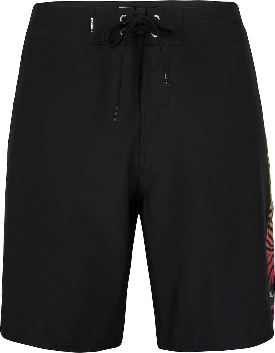 O'NEILL Šortky 'Mysto' azurová modrá / žlutá / pink / černá