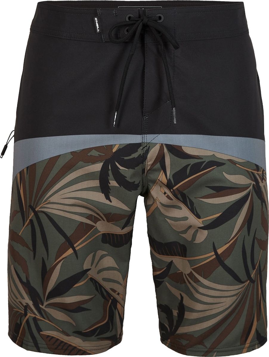 O'NEILL Šortky tmavě šedá / khaki / jedle / černá