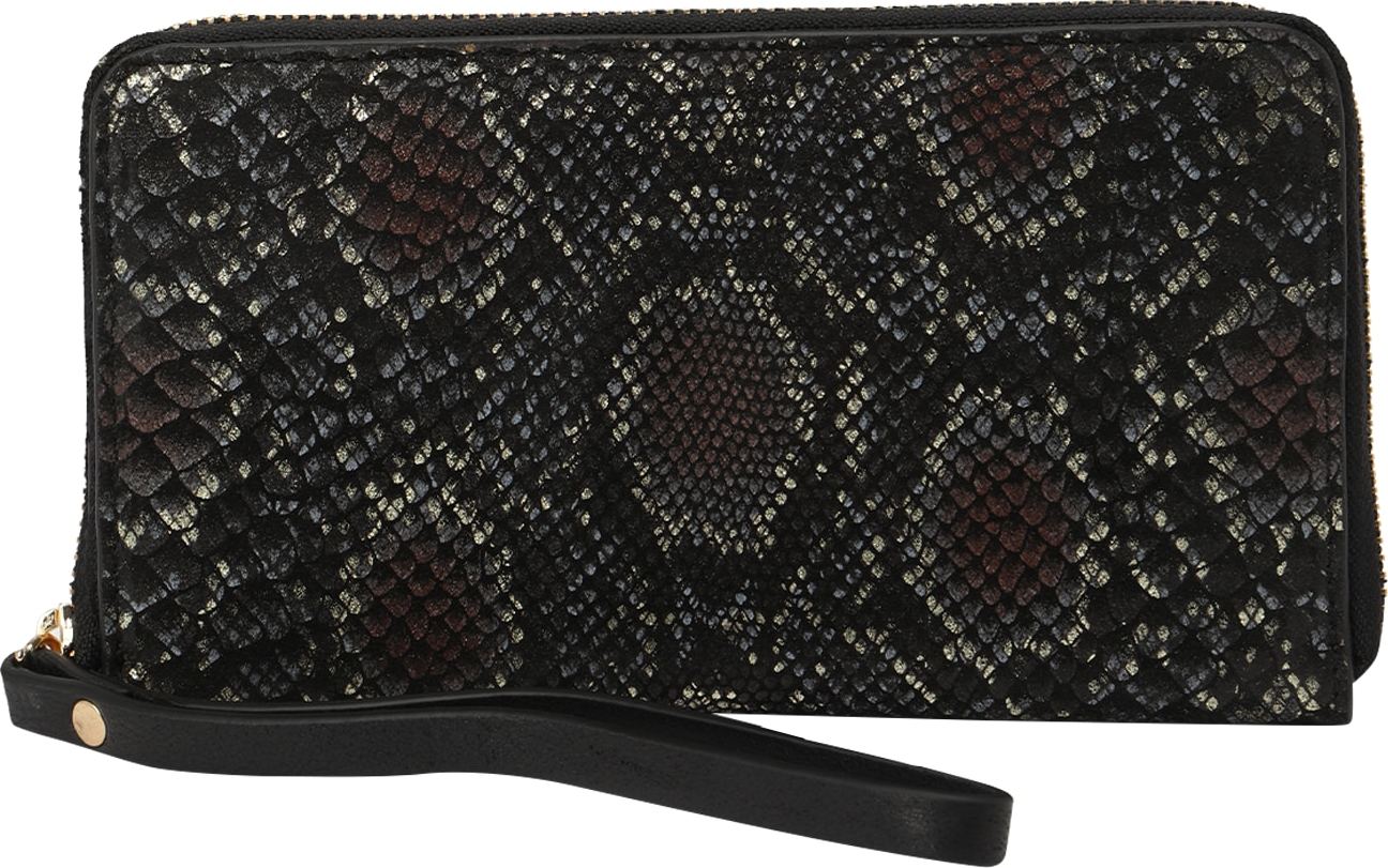 Oasis Peněženka béžová / chladná modrá / bordó / černá