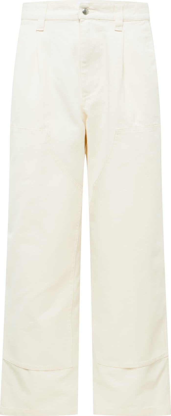 Obey Kalhoty se sklady v pase 'Turner' bílá