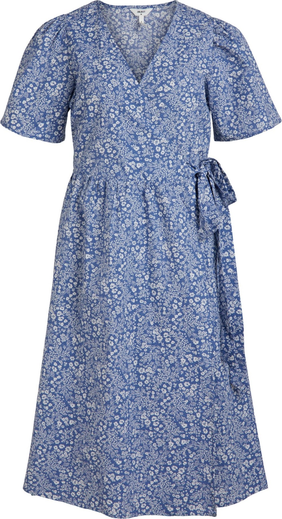 OBJECT Šaty 'Mie' modrá / bílá