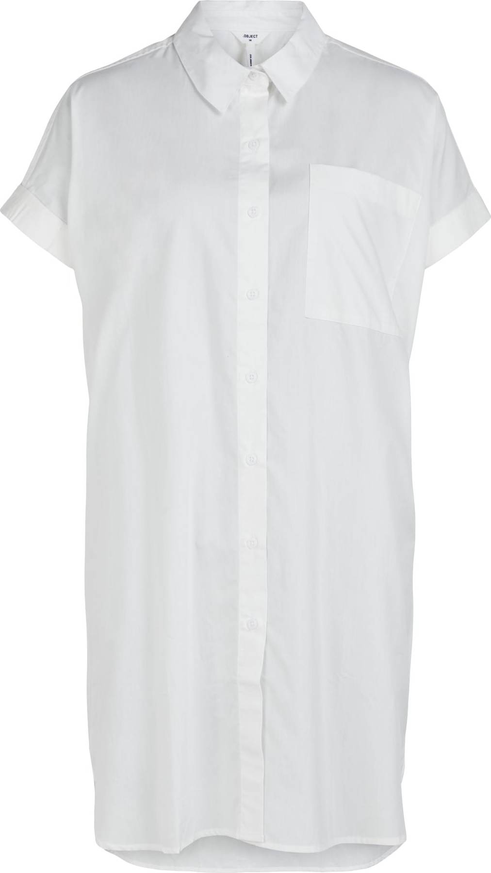 OBJECT Košilové šaty 'Dora' bílá