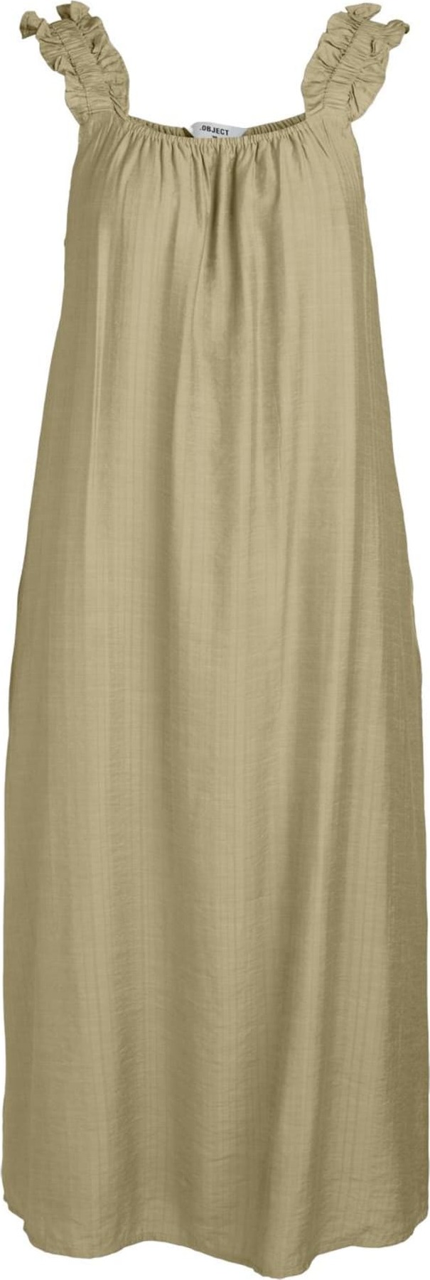 OBJECT Letní šaty 'Ava' olivová