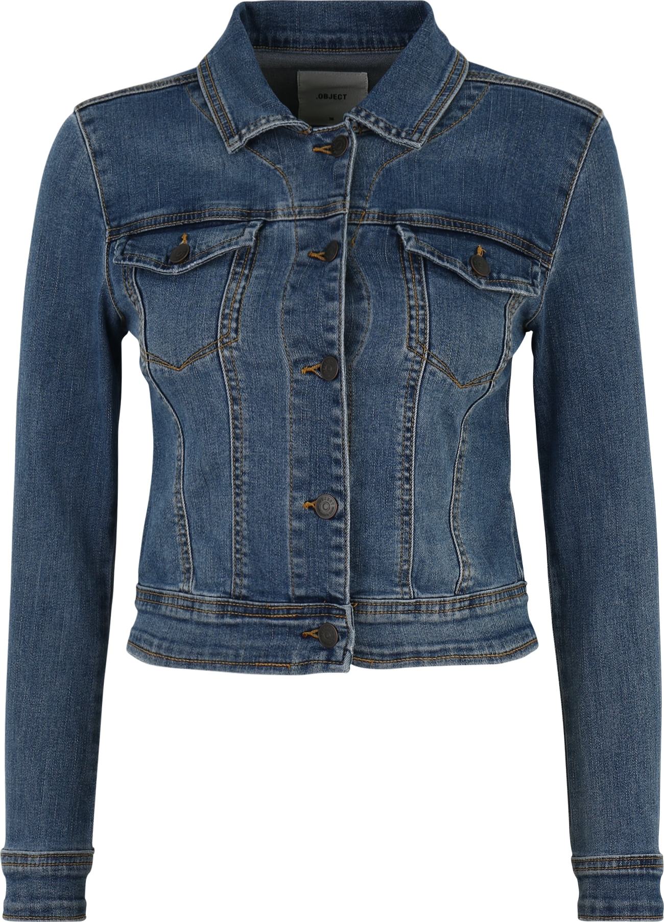 OBJECT Petite Přechodná bunda 'WIN' modrá džínovina