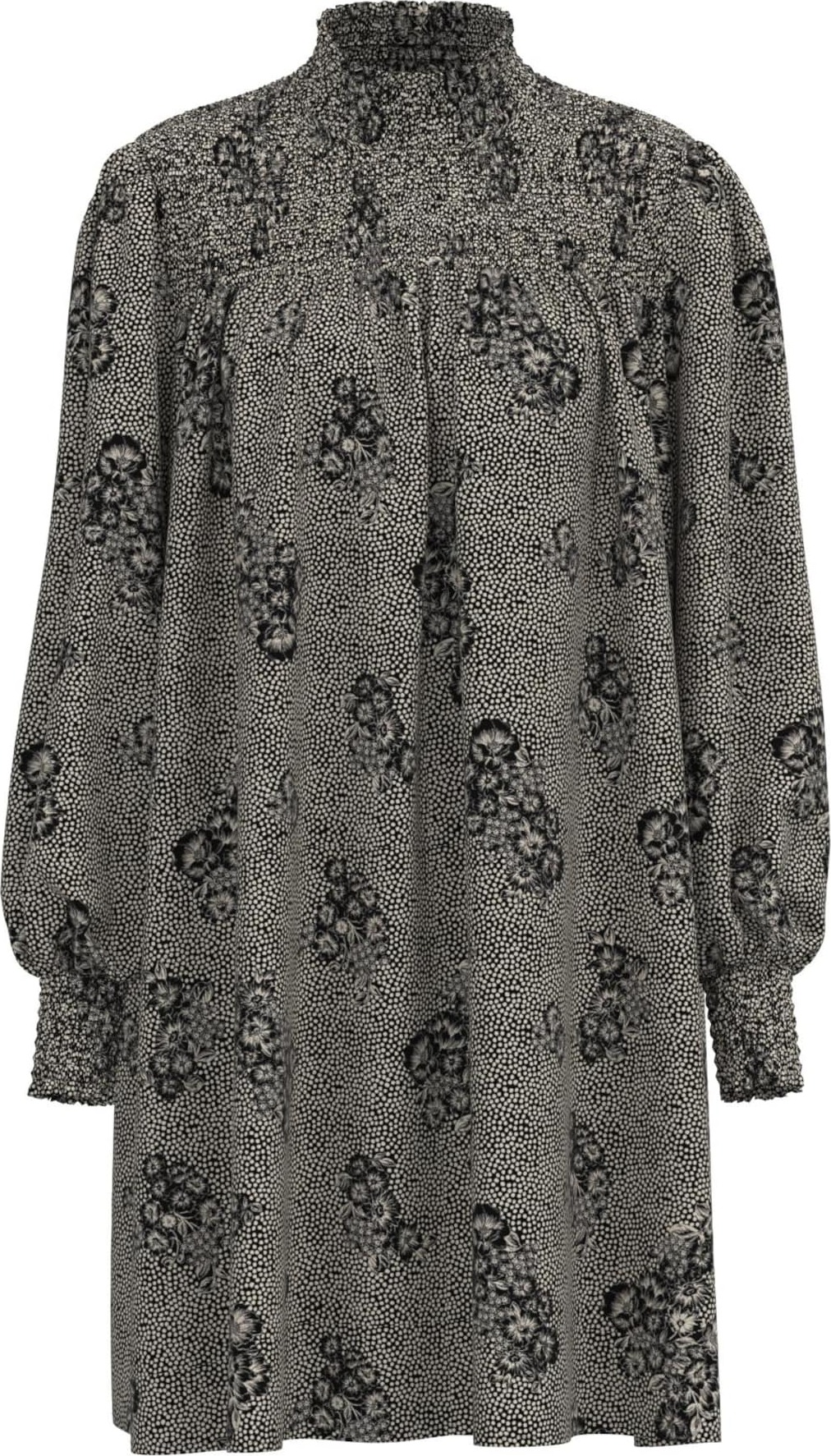 OBJECT Šaty 'EVELYN' béžová / černá