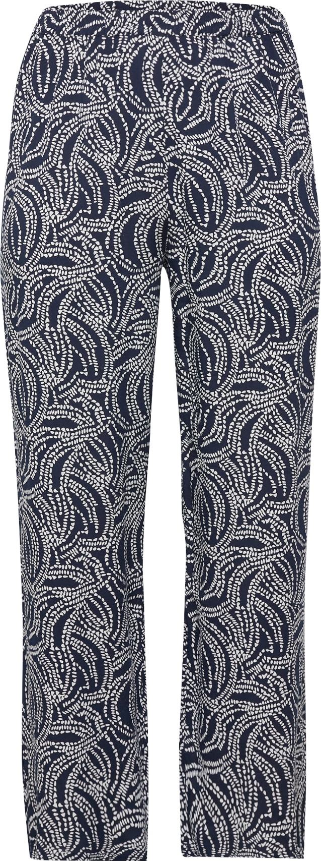 ONLY Carmakoma Kalhoty námořnická modř / bílá