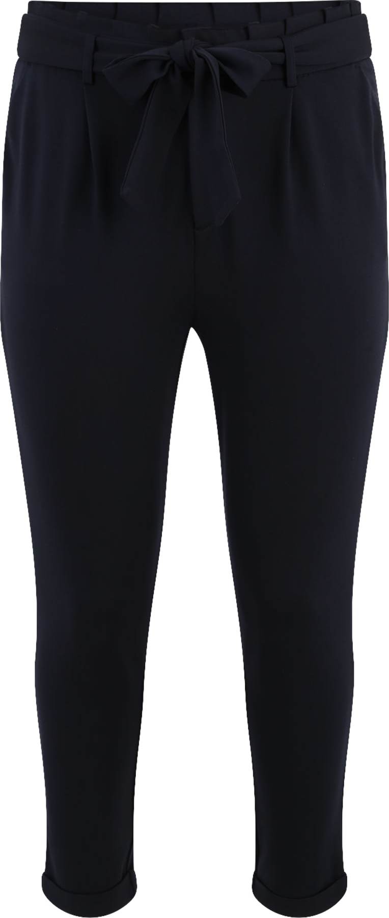 ONLY Carmakoma Kalhoty se sklady v pase 'Goldtrash' tmavě šedá