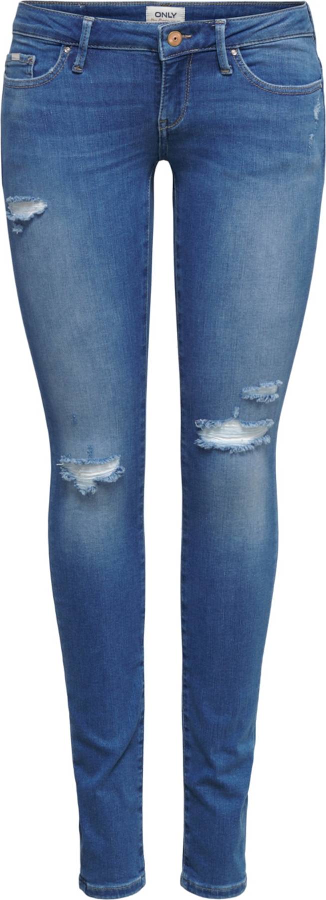 ONLY Džíny 'Coral' modrá džínovina