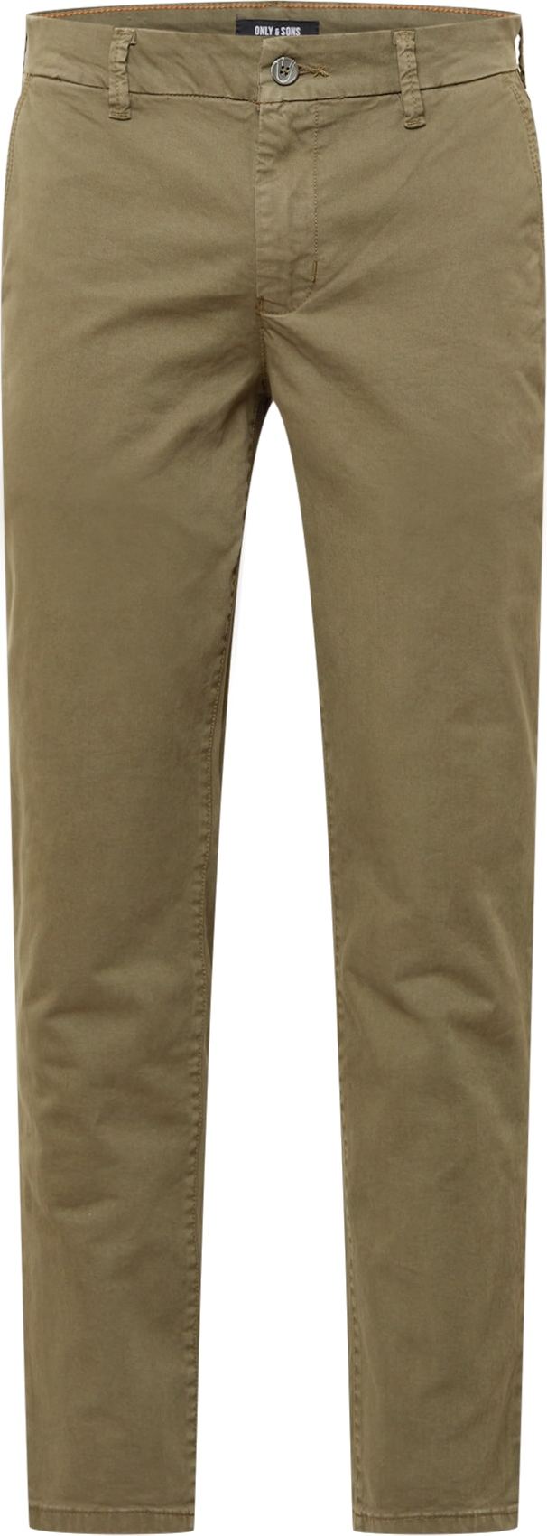 Only & Sons Chino kalhoty 'PETE' sépiová