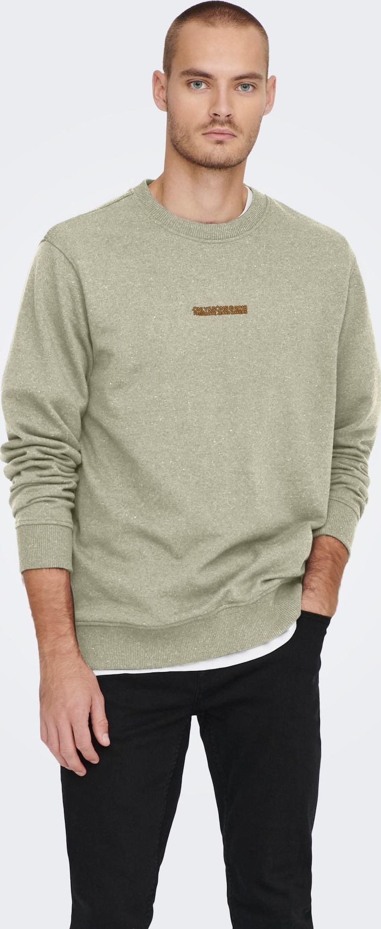 Only & Sons Mikina 'Elon' béžová