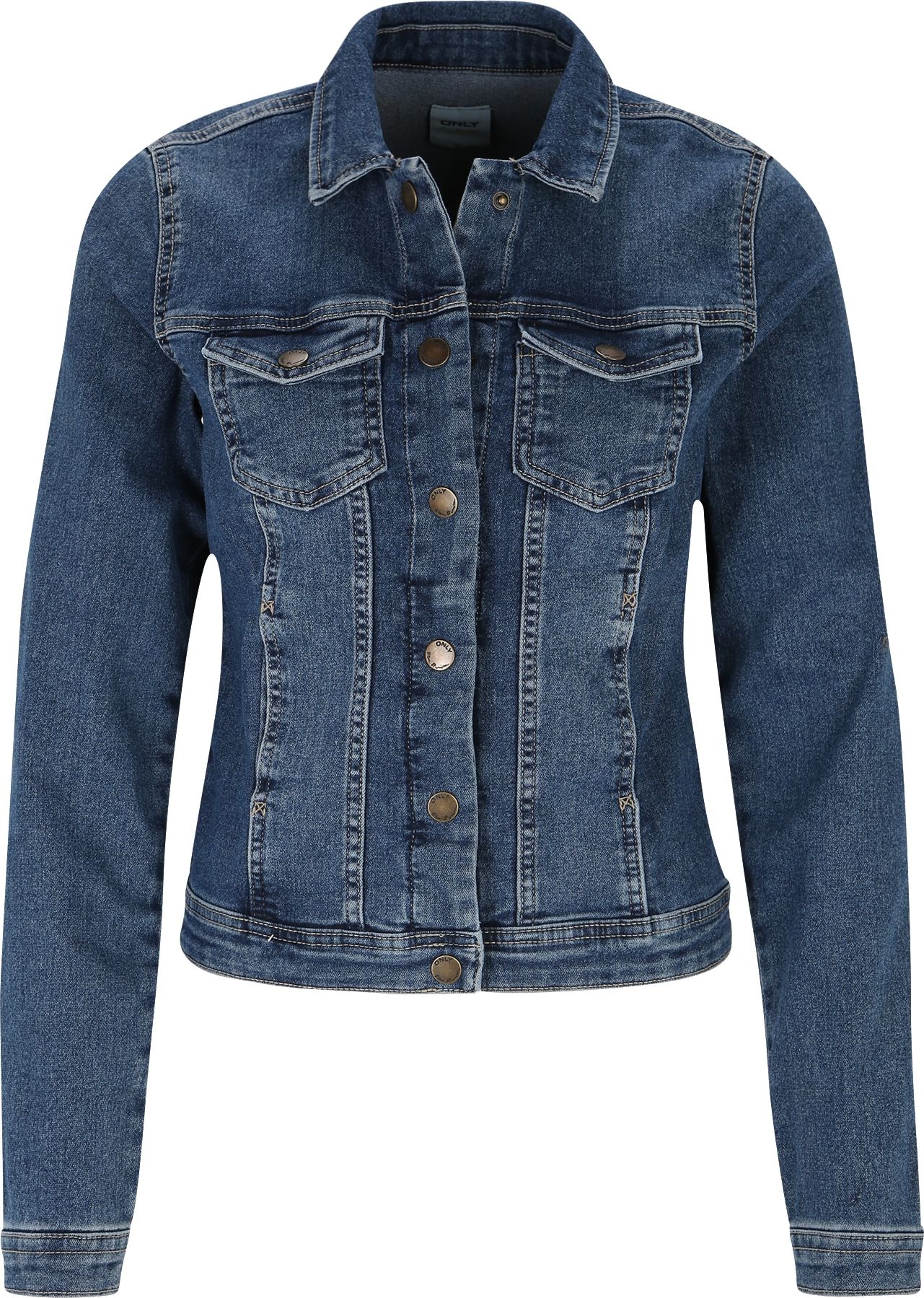 Only Tall Přechodná bunda chladná modrá / tmavě modrá