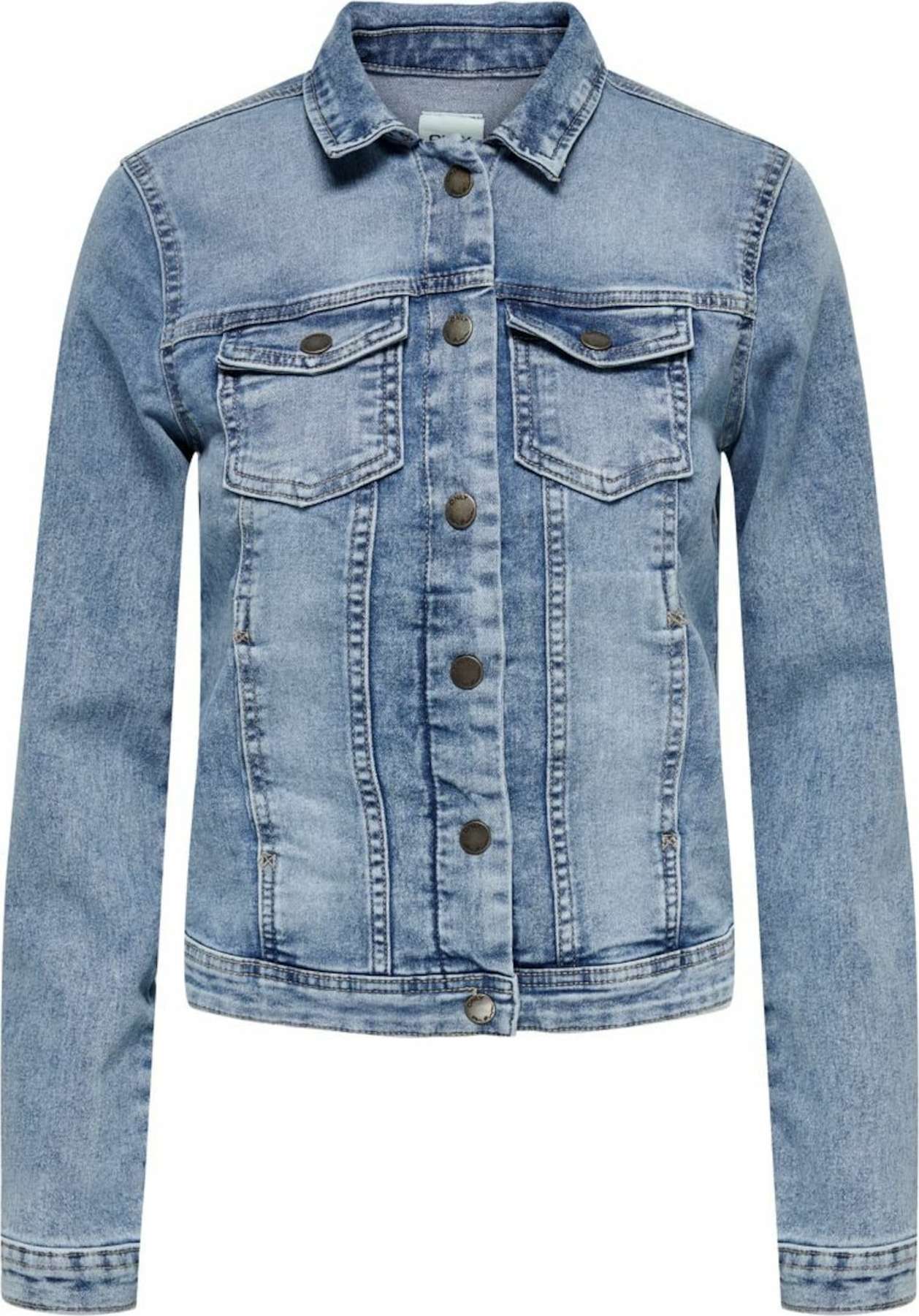 Only Tall Přechodná bunda modrá džínovina / tmavě modrá