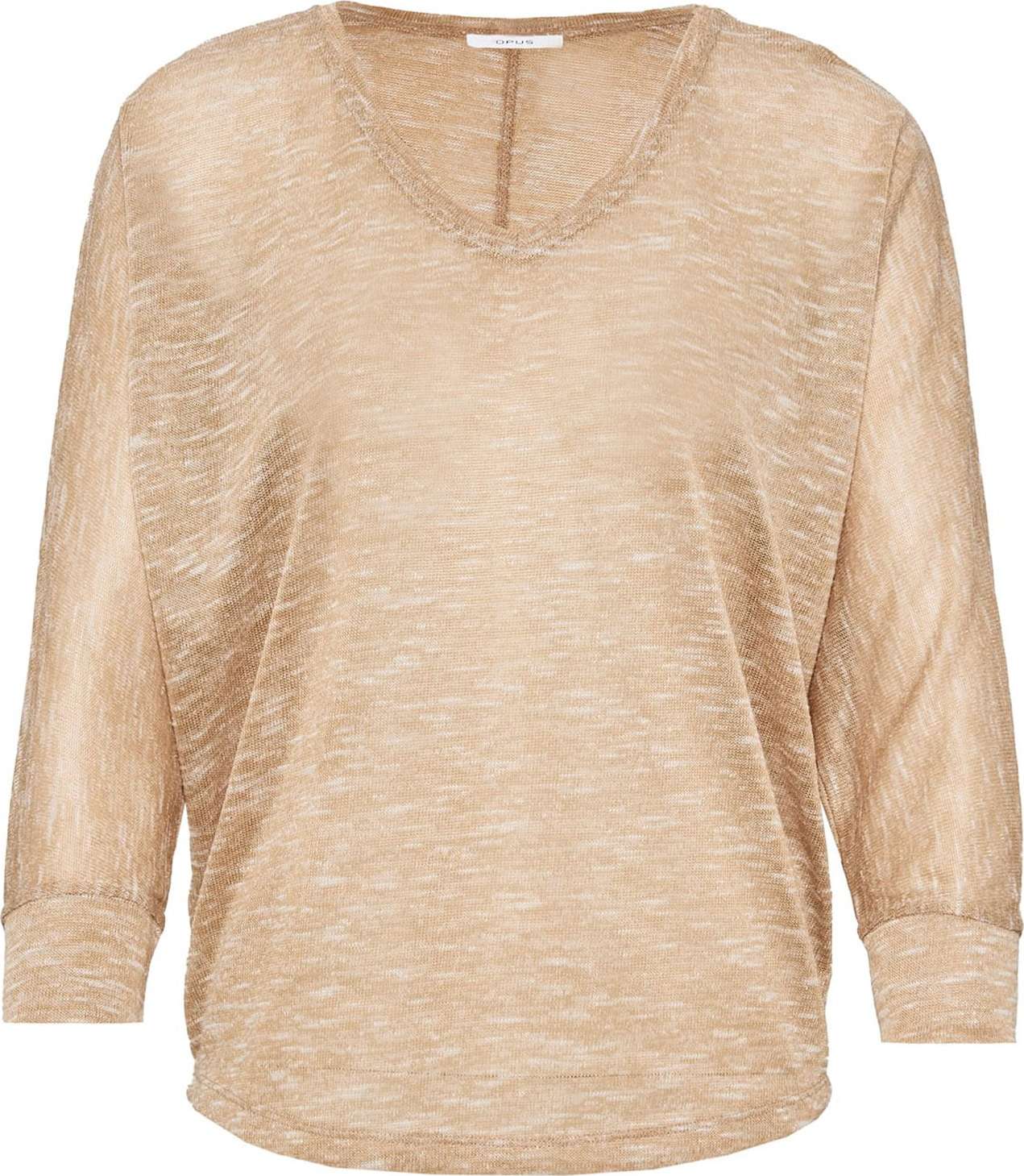 OPUS Tričko 'Sunshine' béžový melír