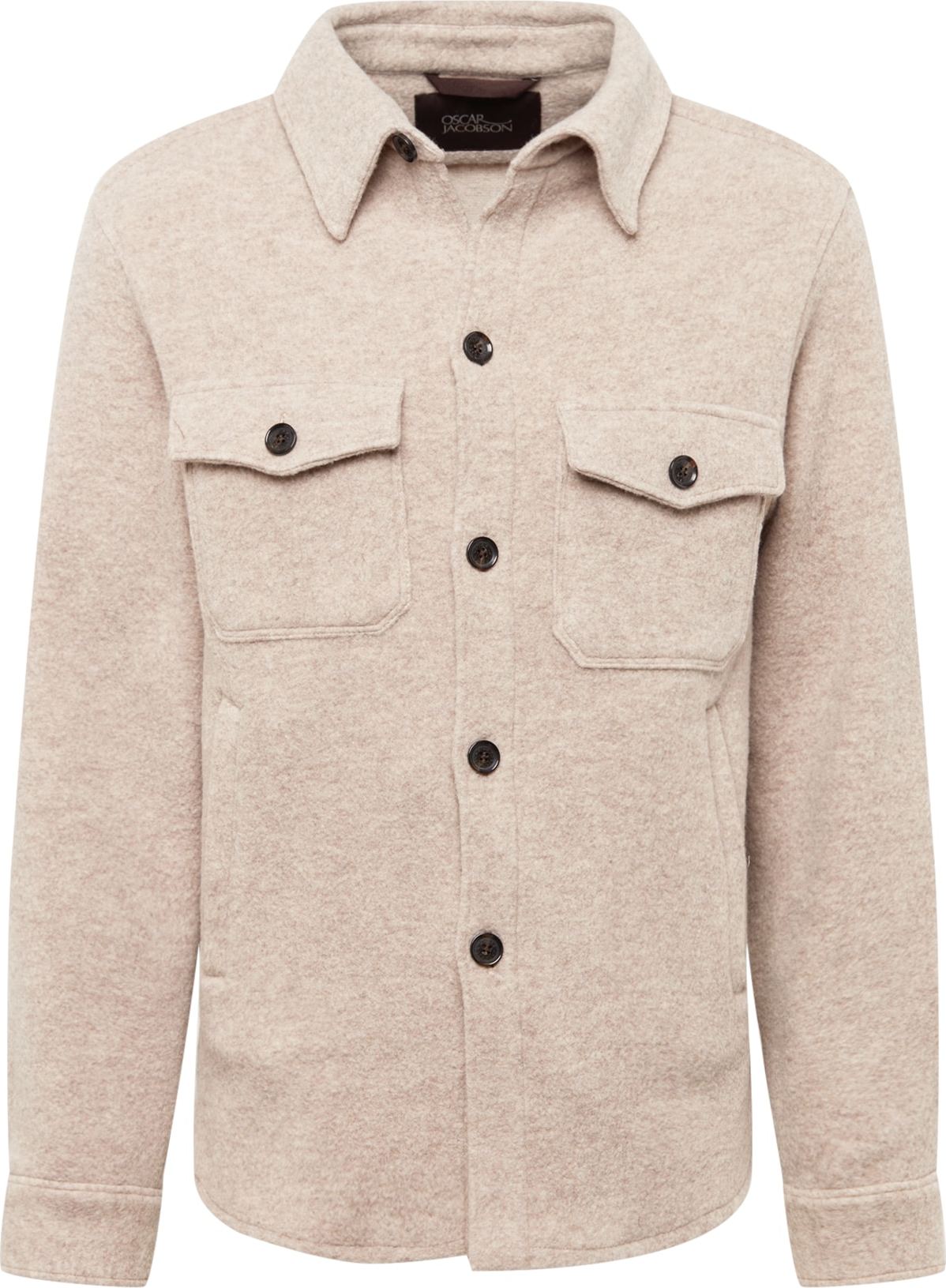 Oscar Jacobson Přechodná bunda 'Maverick' béžová