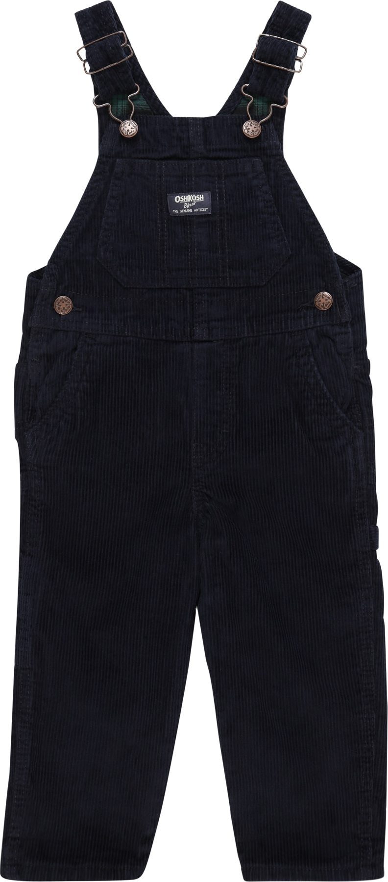 OshKosh Laclové kalhoty námořnická modř / bílá