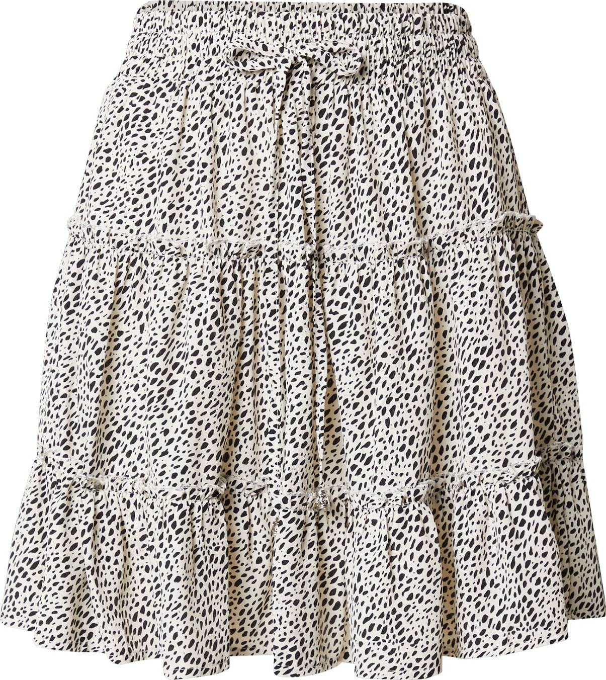 Parallel Lines Sukně černá / bílá