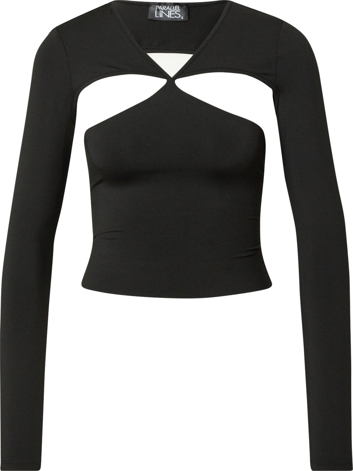 Parallel Lines Tričko černá