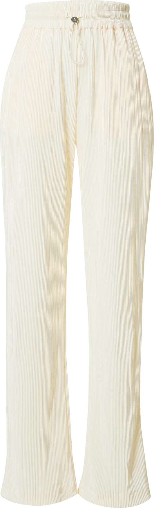 PATRIZIA PEPE Kalhoty přírodní bílá