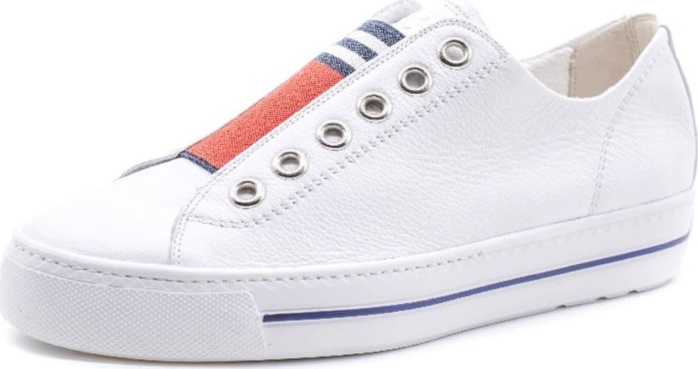 Paul Green Slip on boty modrá / červená / bílá