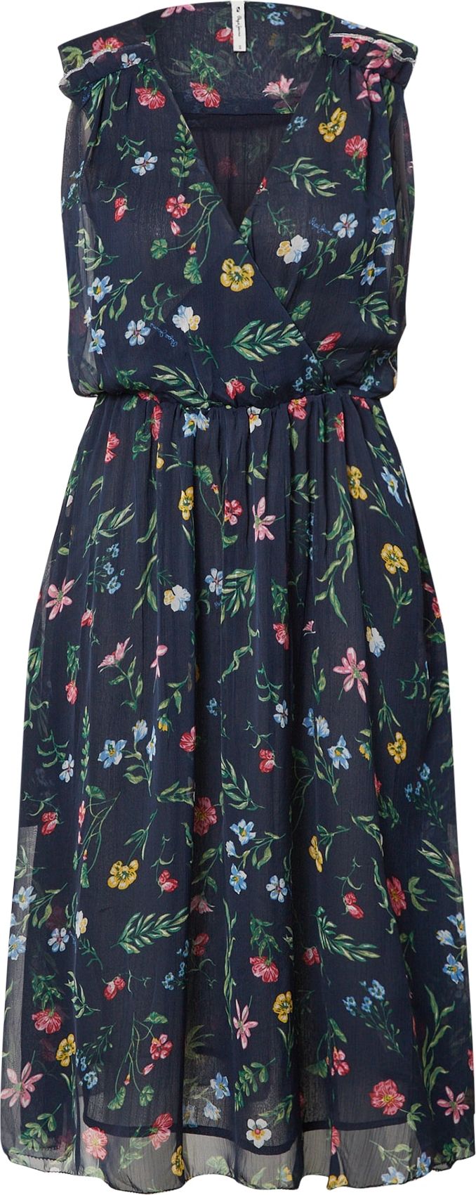 Pepe Jeans Letní šaty 'EVA' marine modrá / mix barev