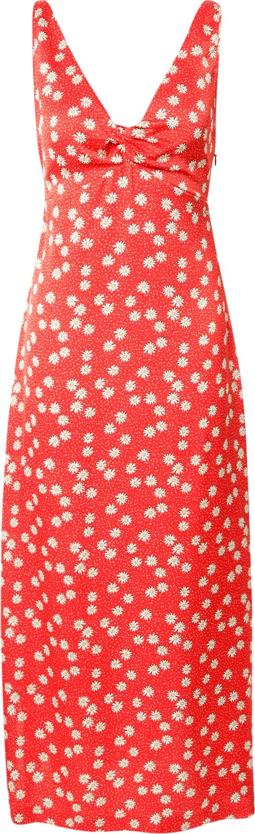 Pepe Jeans Šaty 'NAIN' žlutá / ohnivá červená / bílá