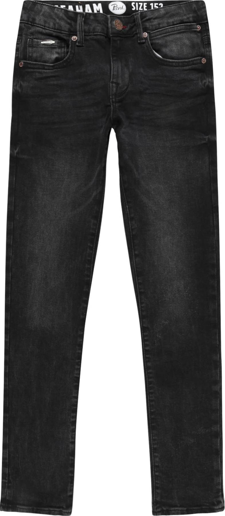 Petrol Industries Džíny černá džínovina