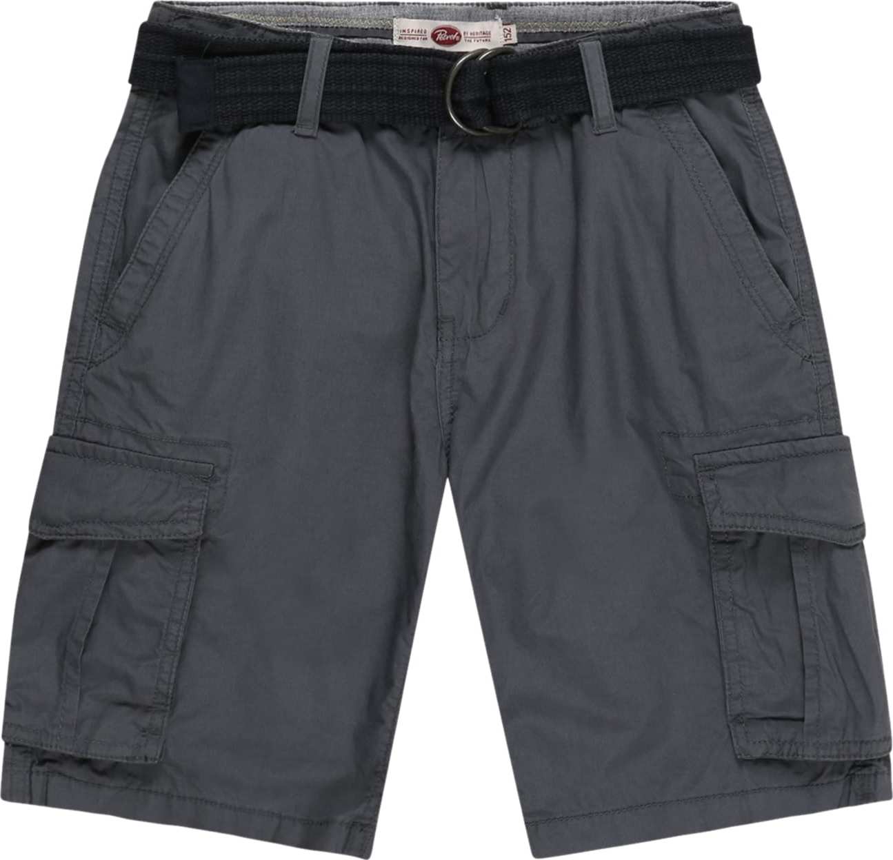 Petrol Industries Kalhoty grafitová / černá