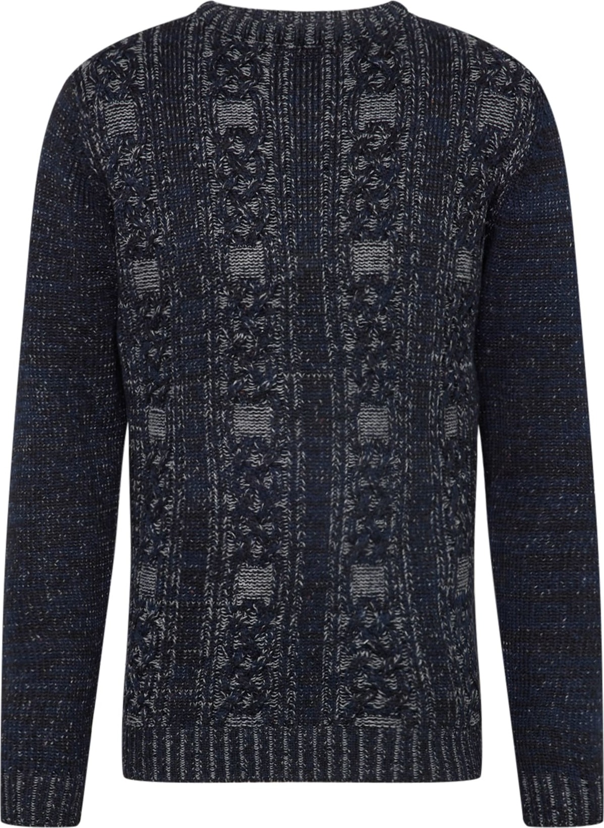 Petrol Industries Svetr tmavě modrá / bílá