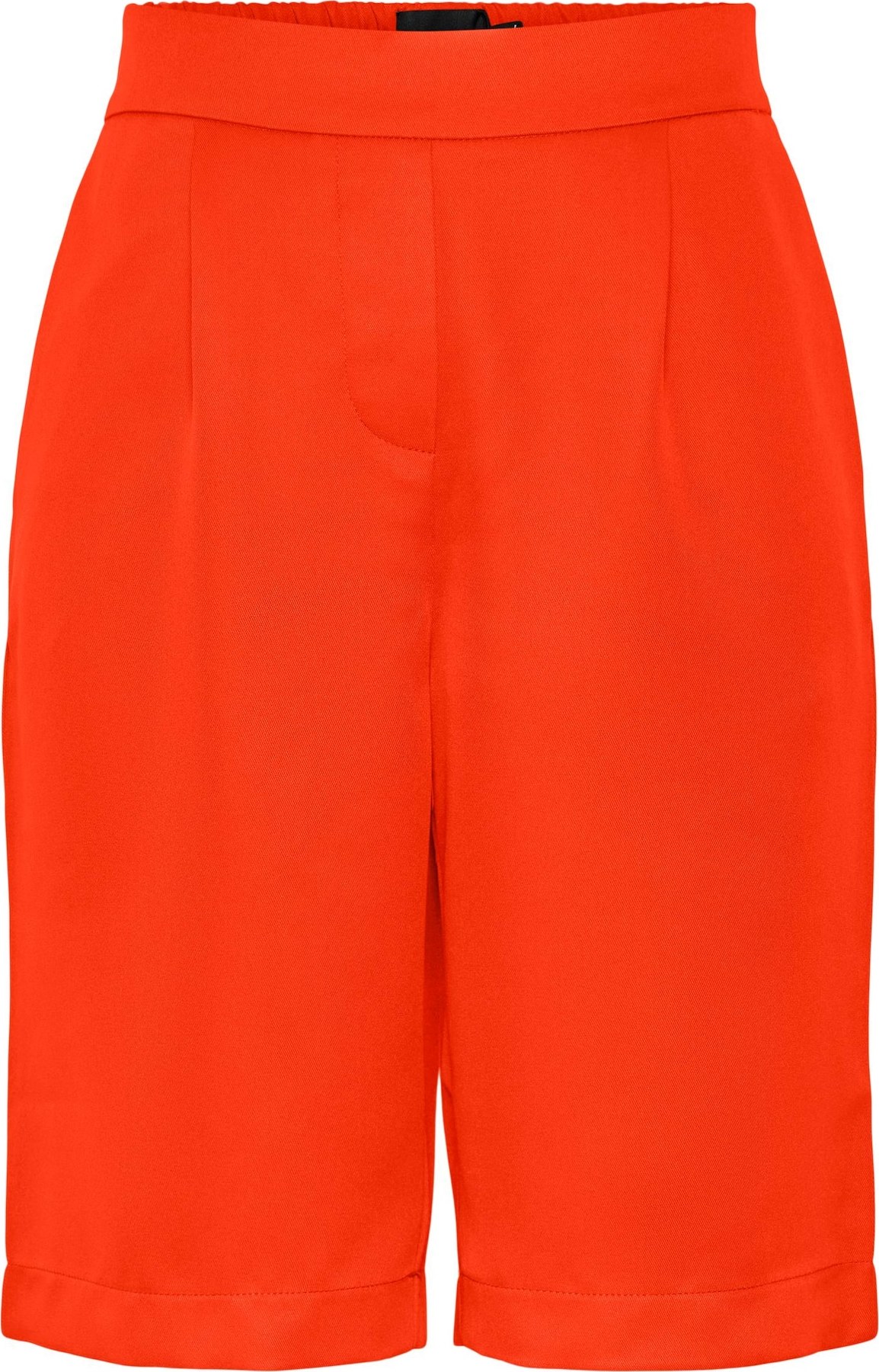 PIECES Kalhoty se sklady v pase 'Tally' oranžová