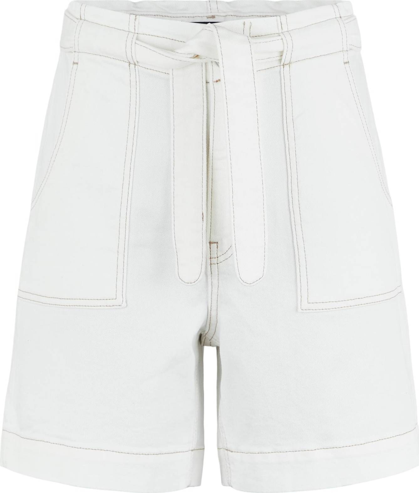 PIECES Kalhoty 'Vinna' bílá