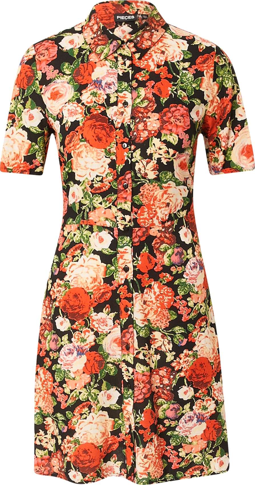 PIECES Košilové šaty 'MINA' mix barev
