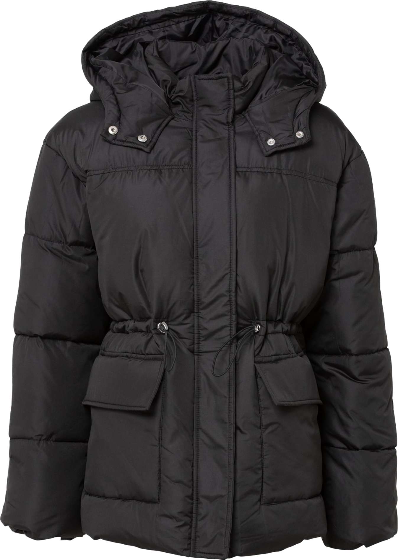 PIECES Zimní bunda 'LOUIE' černá