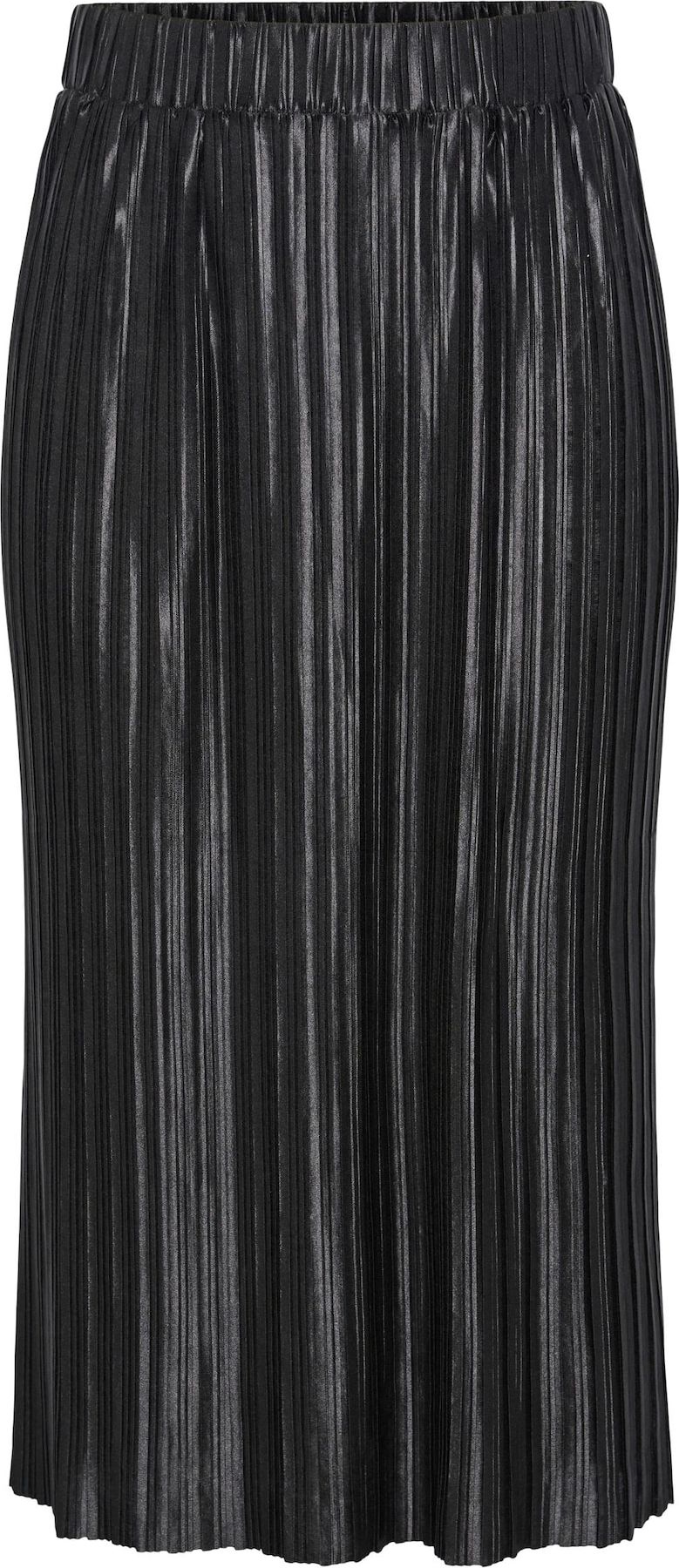 PIECES Sukně 'NOELLE' černá