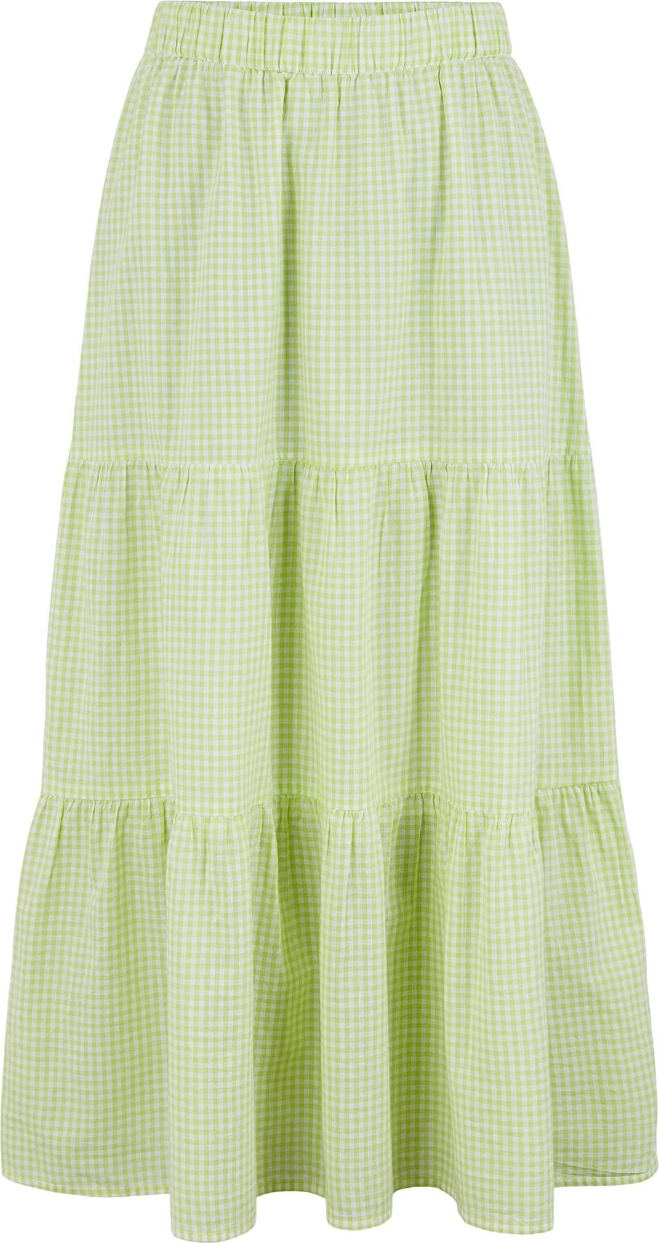 PIECES Sukně rákos