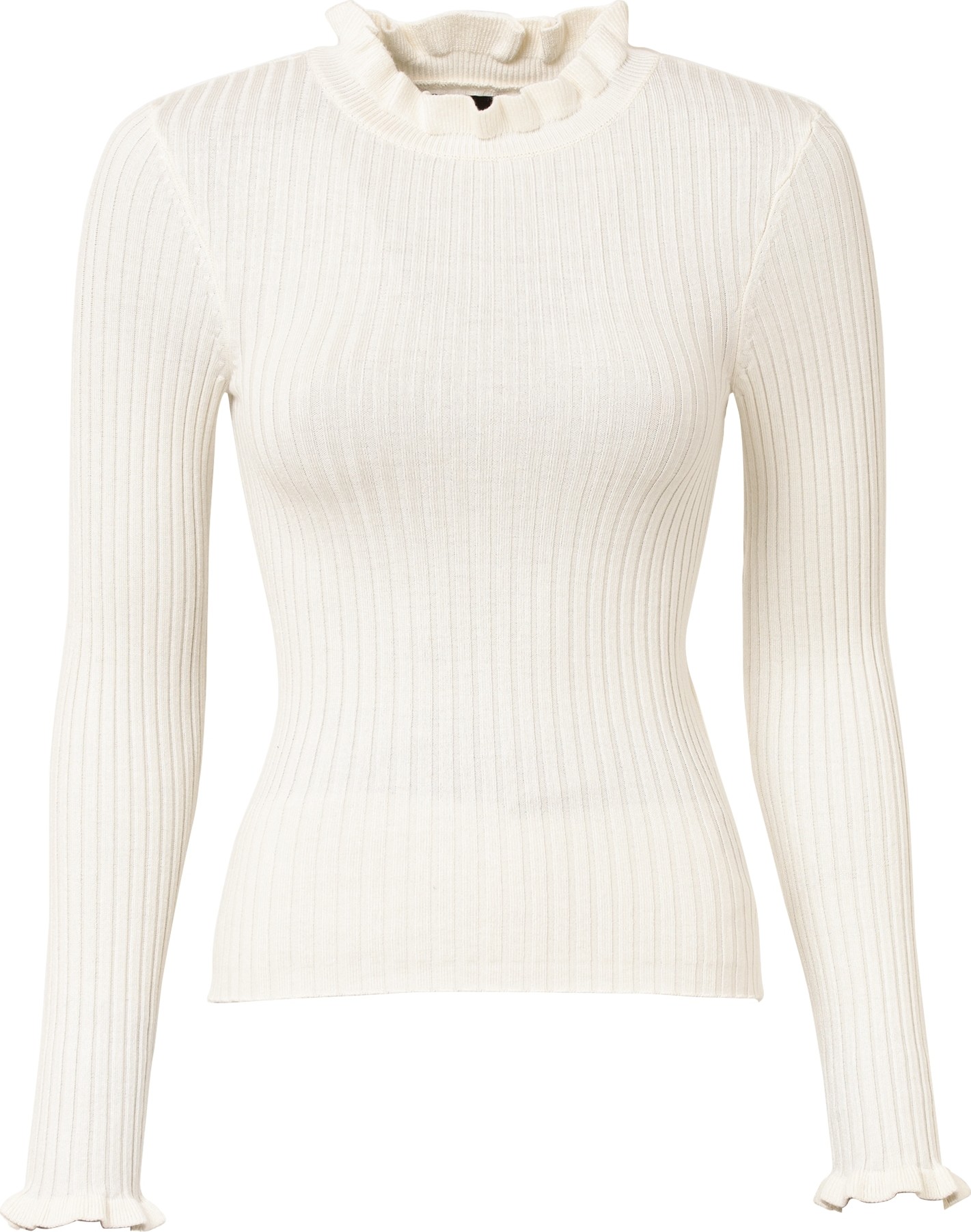 PIECES Svetr 'NEW RANDI' bílá