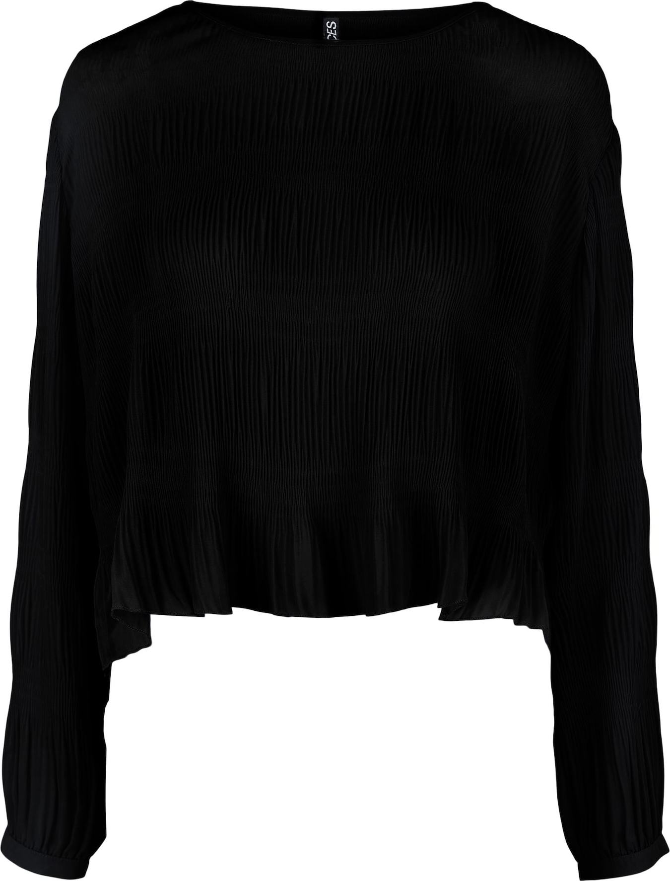 PIECES Tričko 'Hattie' černá