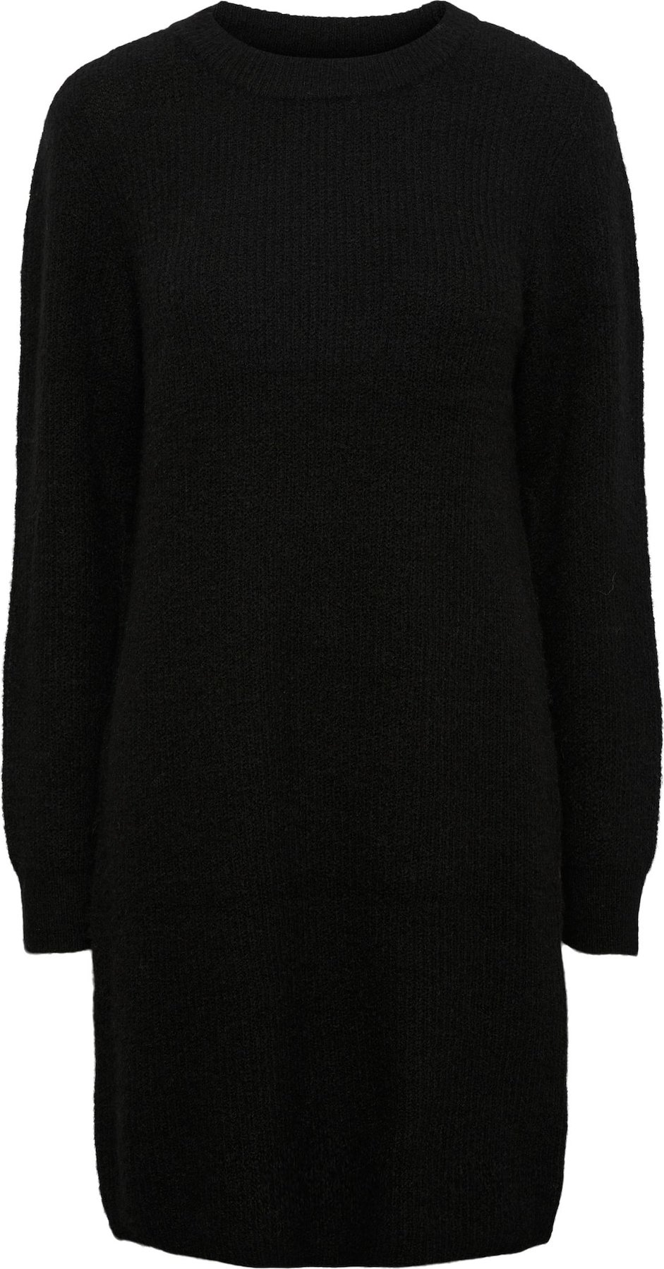 PIECES Úpletové šaty 'Ellen' černá