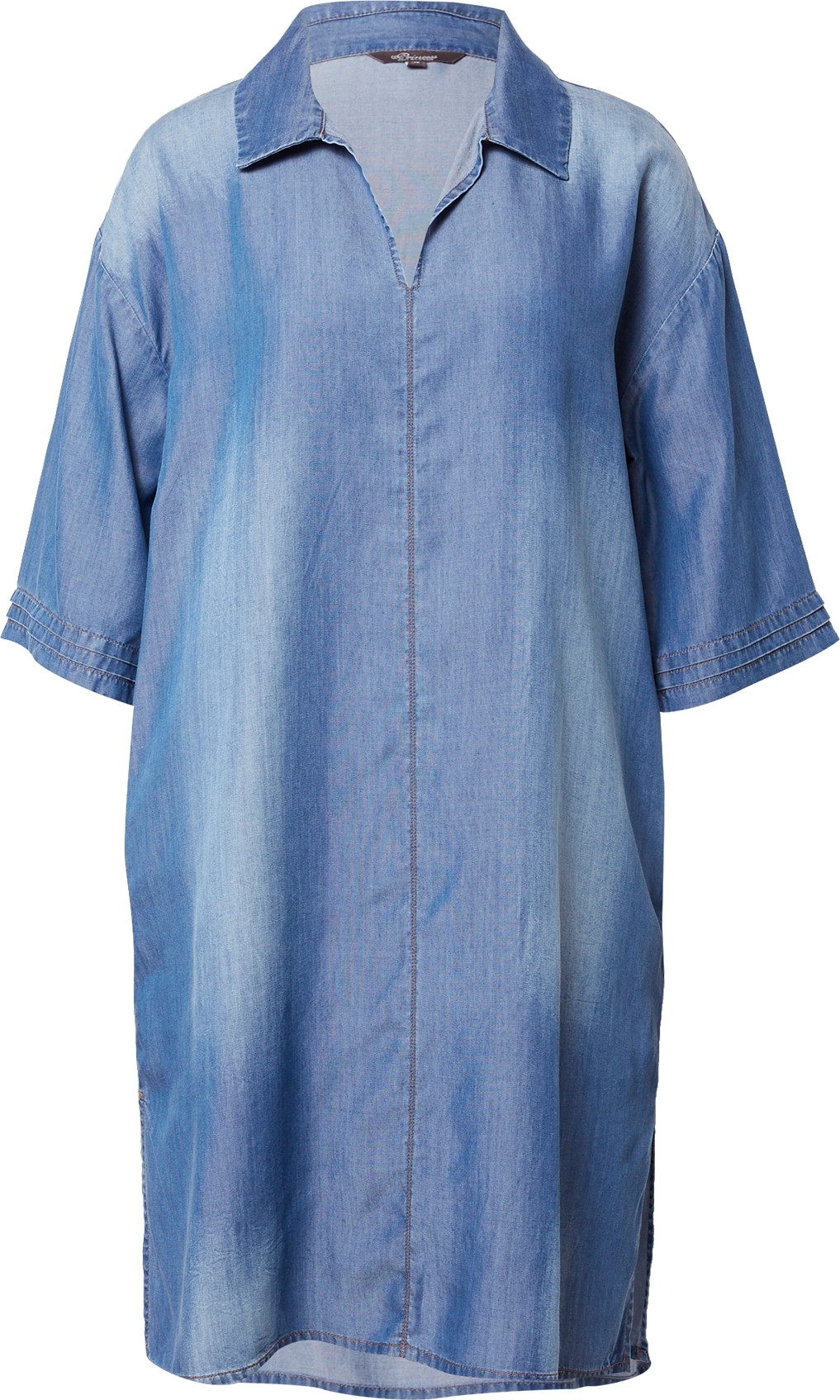 PRINCESS GOES HOLLYWOOD Košilové šaty modrá džínovina