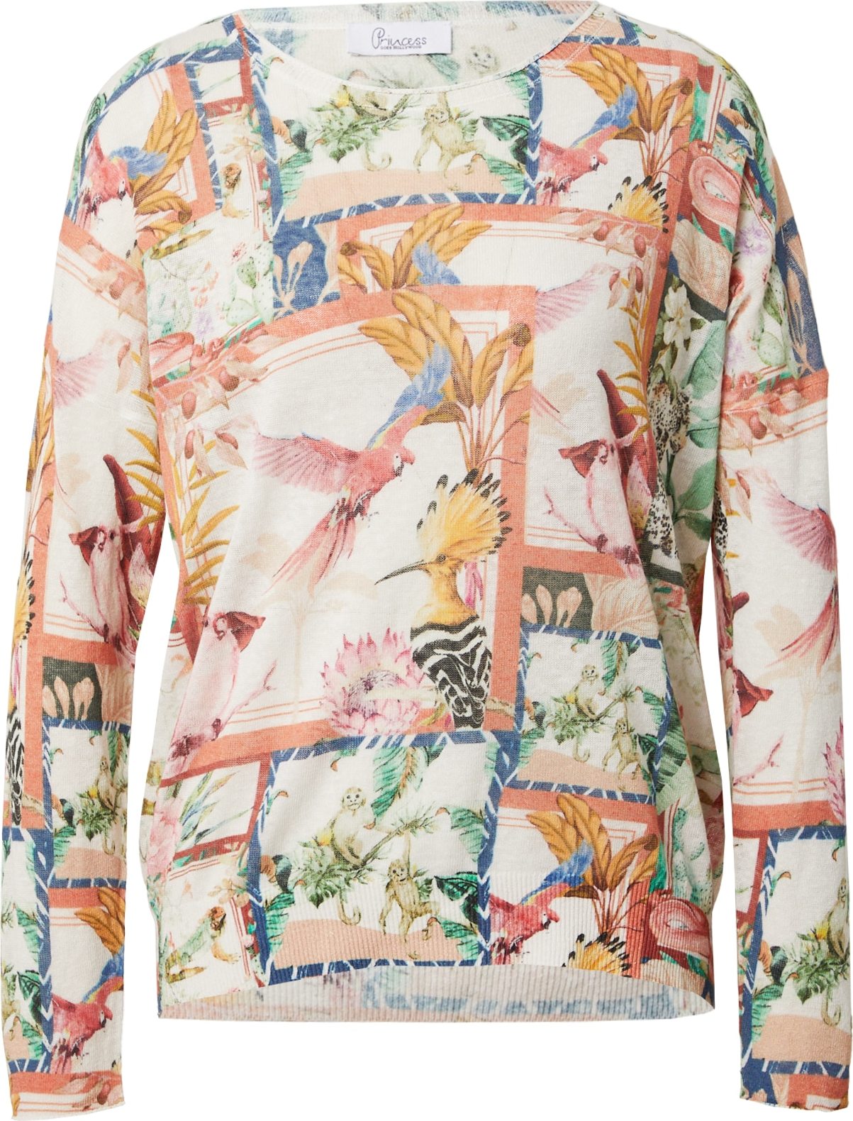 PRINCESS GOES HOLLYWOOD Svetr béžová / žlutá / oranžová / černá