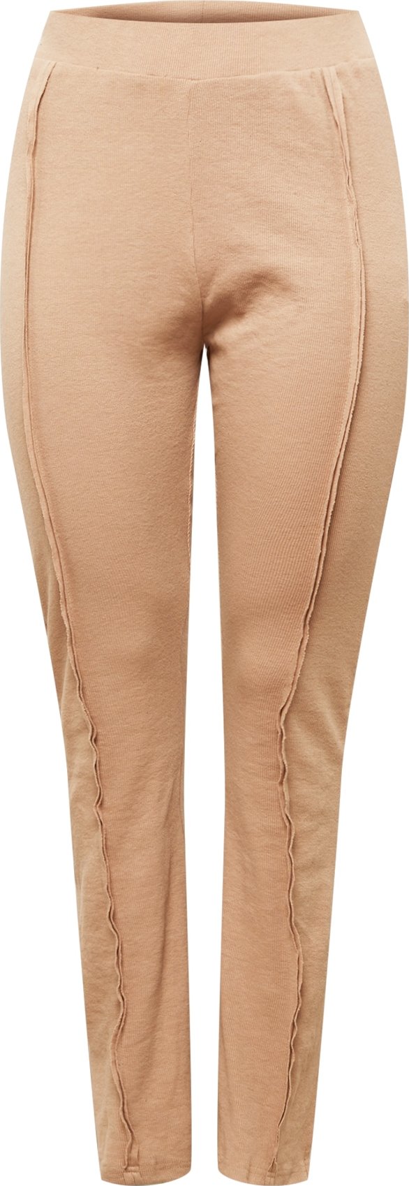 Public Desire Curve Kalhoty světle béžová