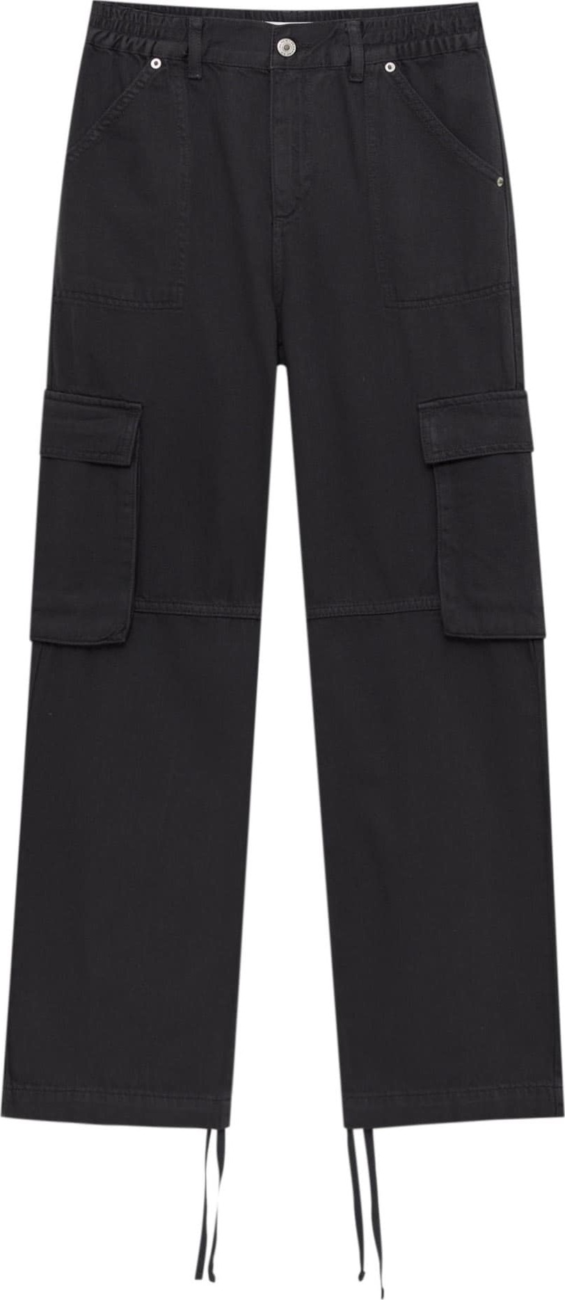 Pull&Bear Džíny s kapsami čedičová šedá