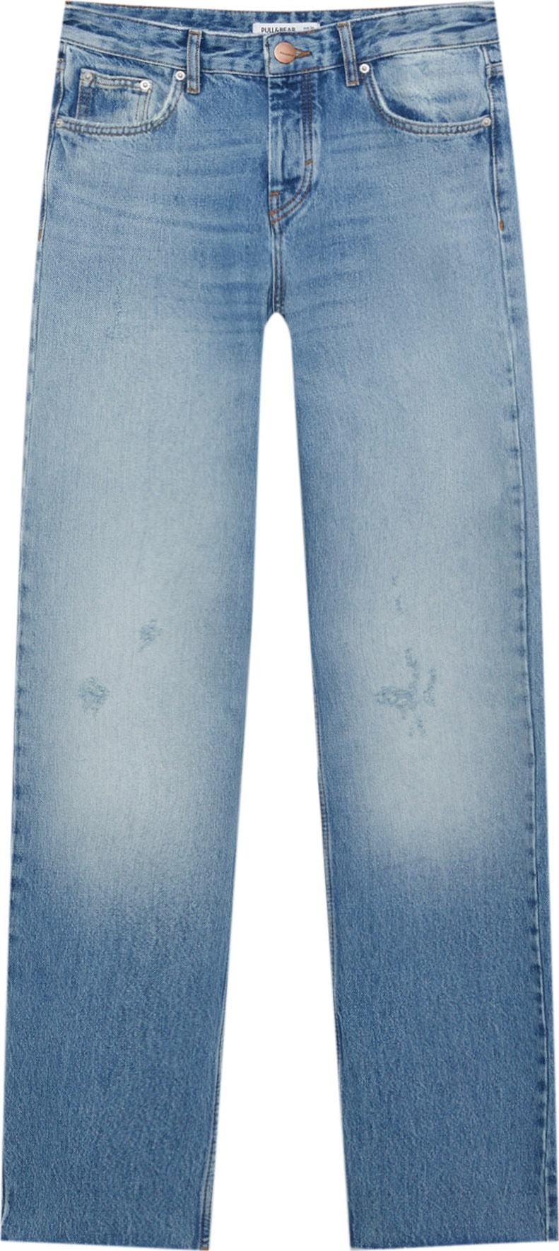 Pull&Bear Džíny světlemodrá