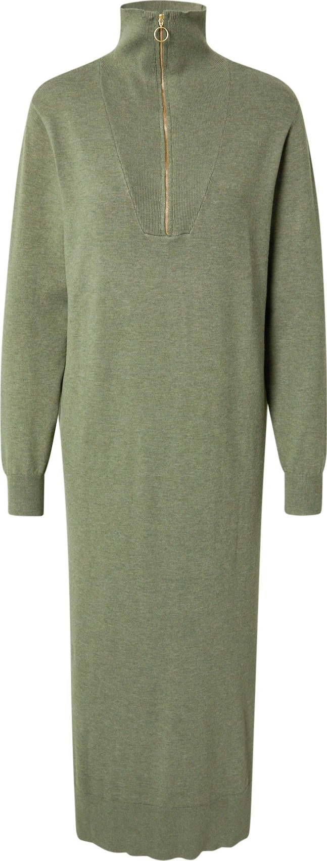 PULZ Jeans Šaty 'SARA' khaki