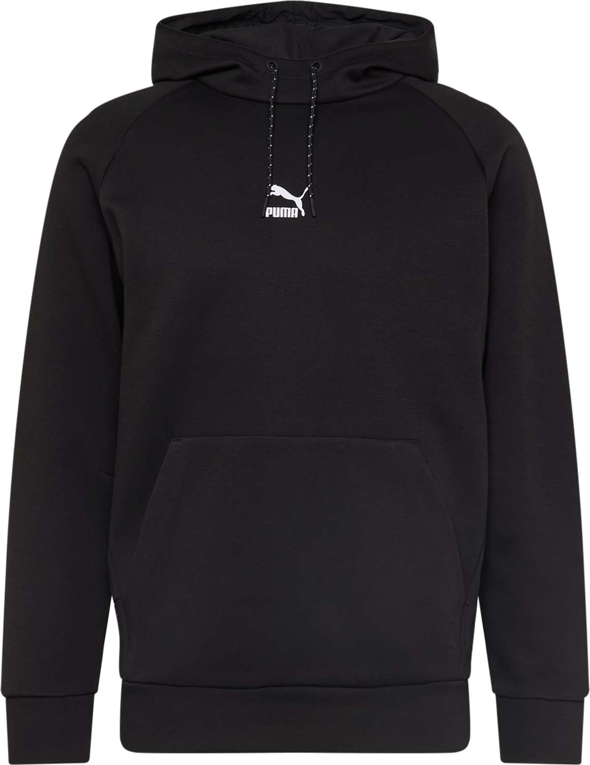 PUMA Mikina černá / bílá